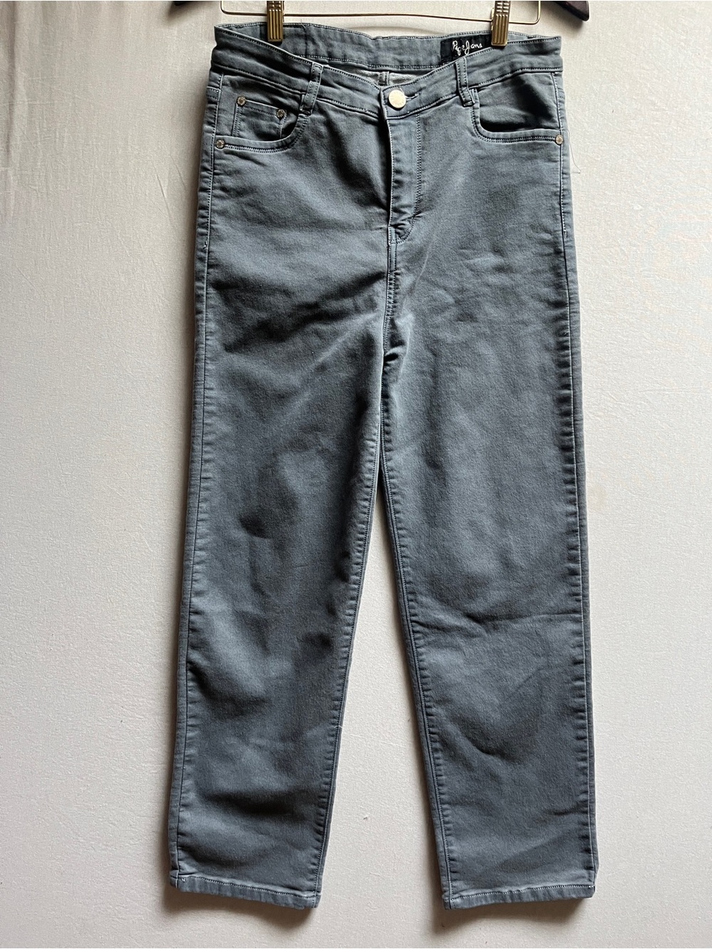 Pepe Jeans High Rise Straight Leg Denim Jean Pants 30